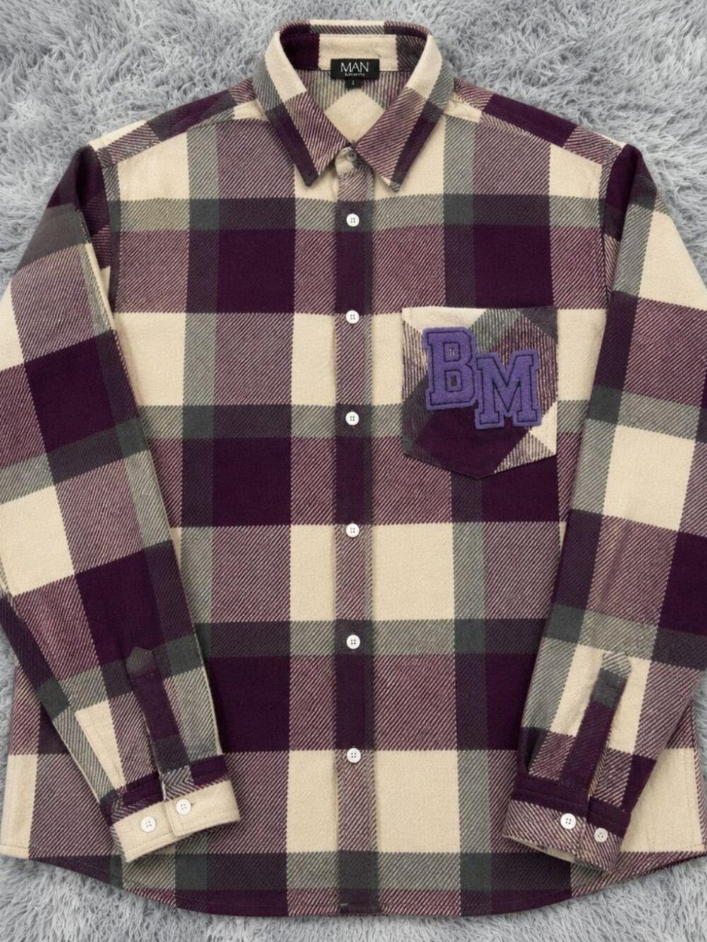 Streetwear Purple Flannel